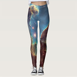 Pillars of Creation from Hubble Telescope Leggings