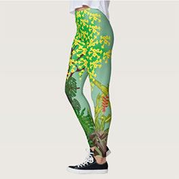 Landscape Tree Leggings